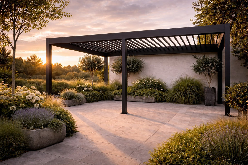 Solaro Louvred Pergola
